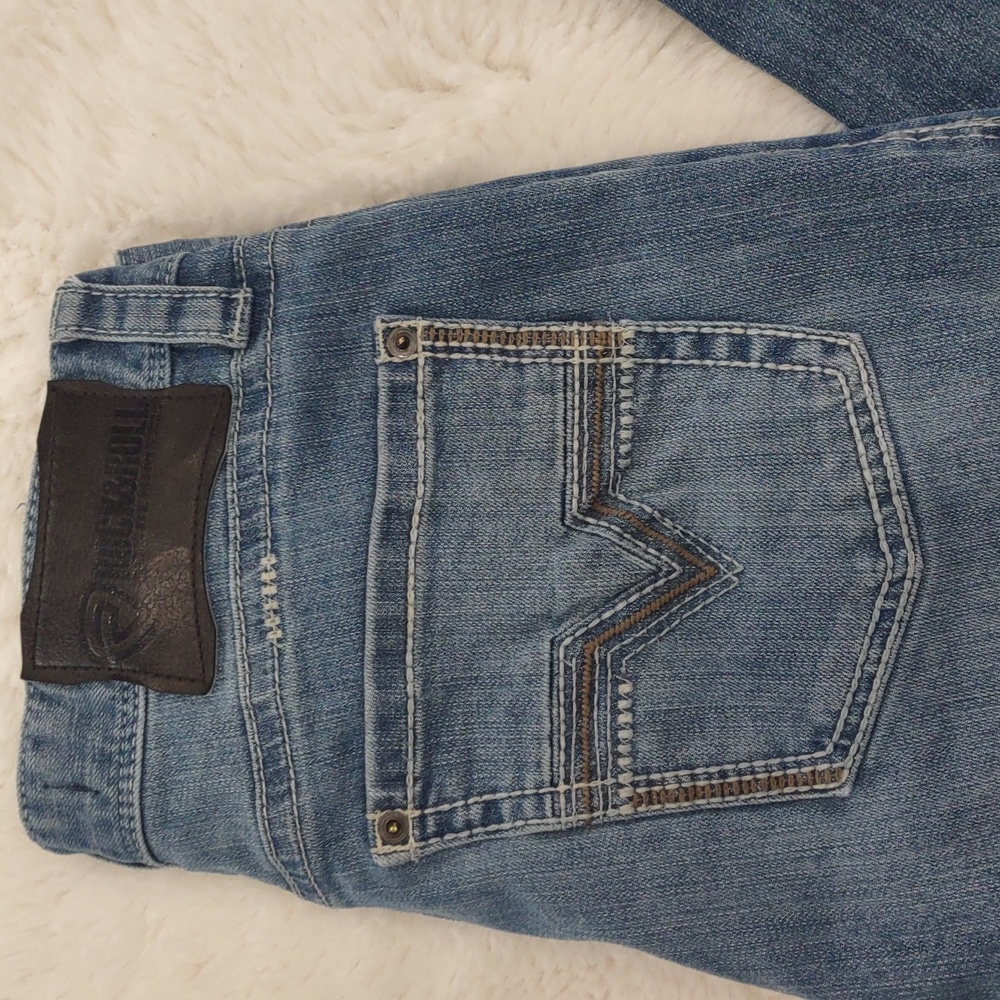 ROCK& ROLL SLIM STRAIGHT LEG JEANS. - Picture 4 of 17